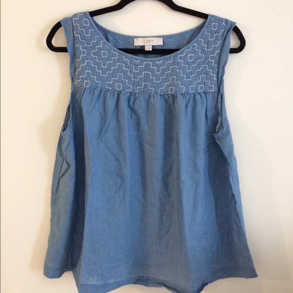 sleeveless smock top